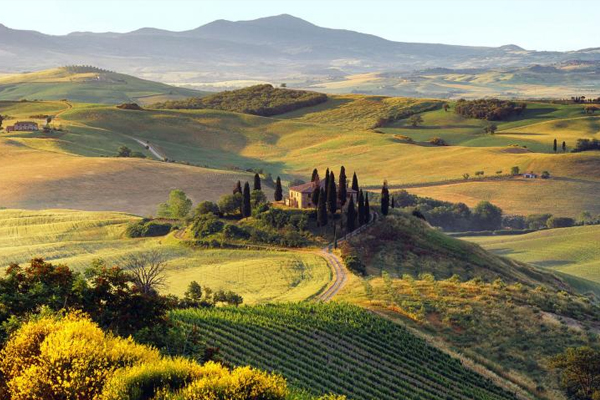 Tour in Val d'Orcia 